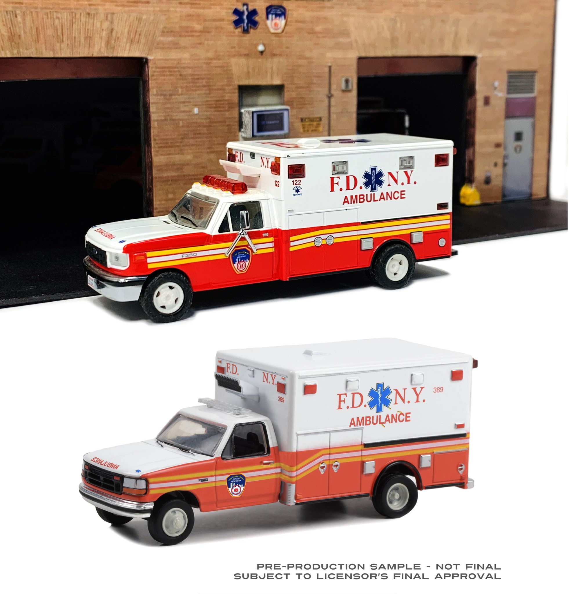 FDNY paramedics 🇺🇸🚑 Code 3, 1/64
