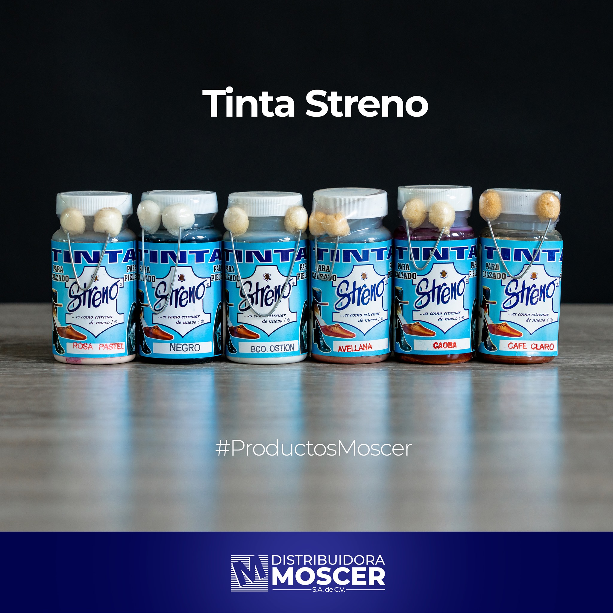 Tinta marca Streno con la cuál... - Distribuidora Moscer