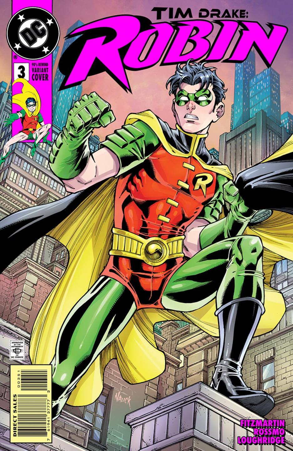 Tim Drake: Robin #2 Variant Cover by Dan Mora