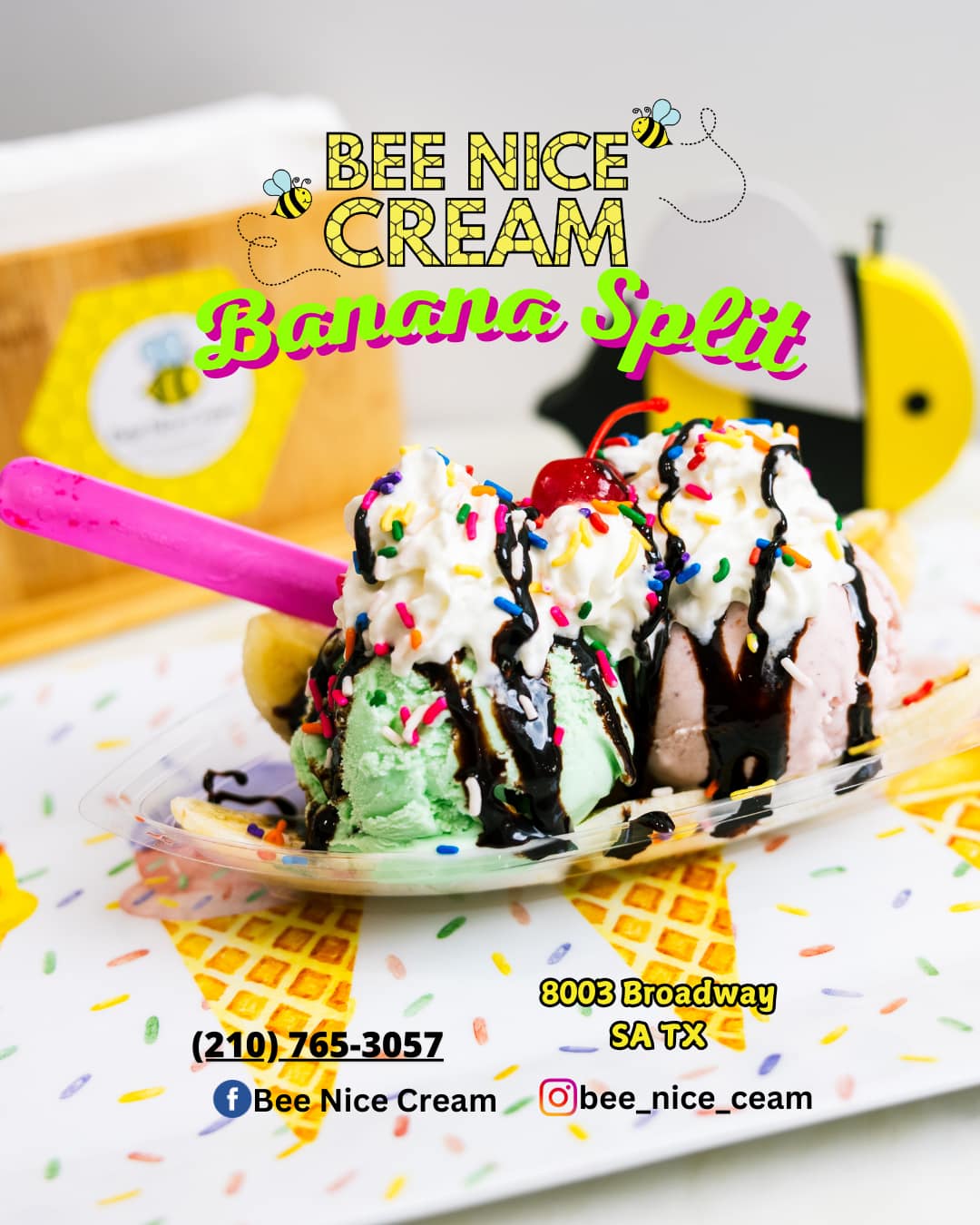 iDOLcafe Happy BEEツインズパフェセット 10/8(土)〜10(月・祝) #INI