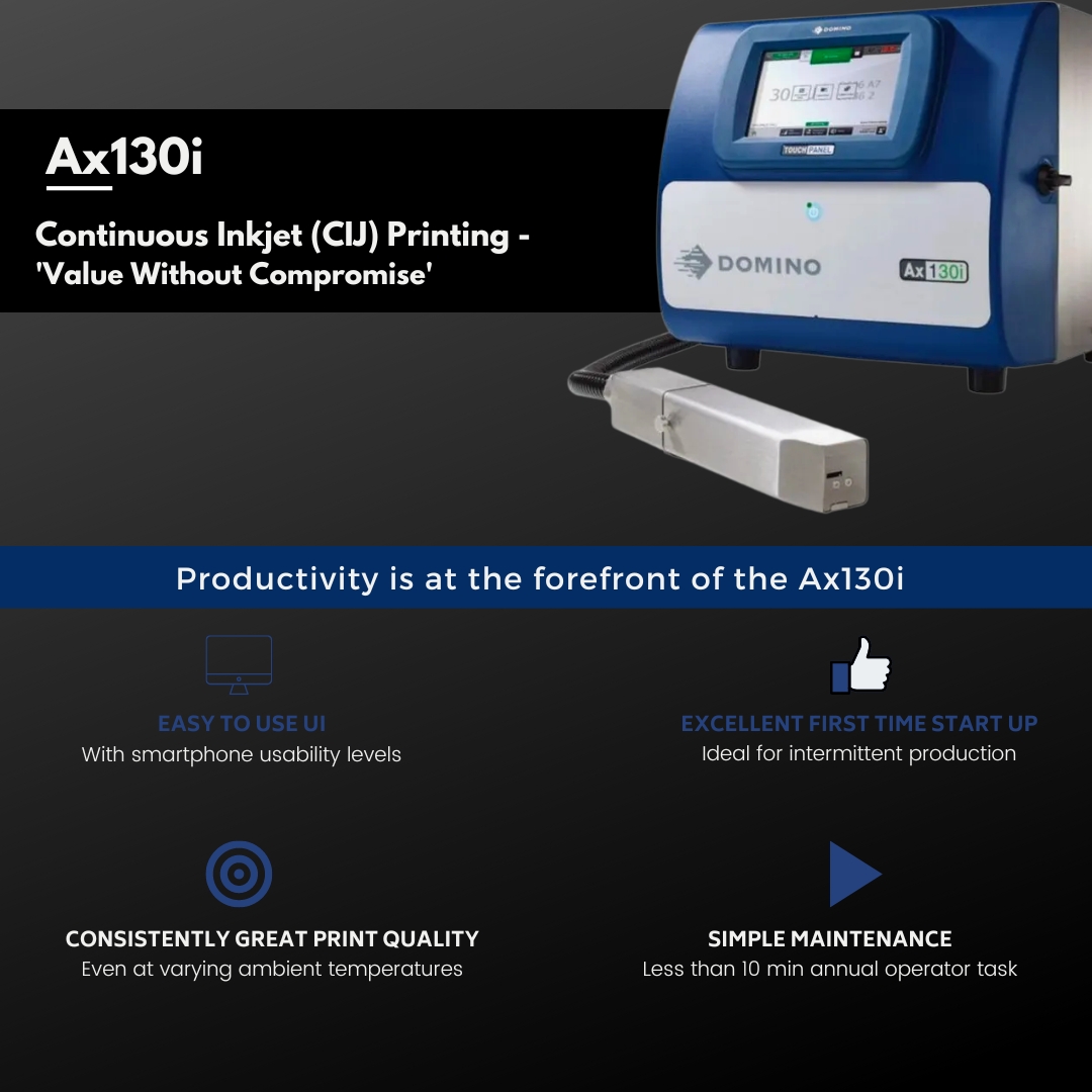 Insepra Limited - The Domino Ax130i offers printing of...