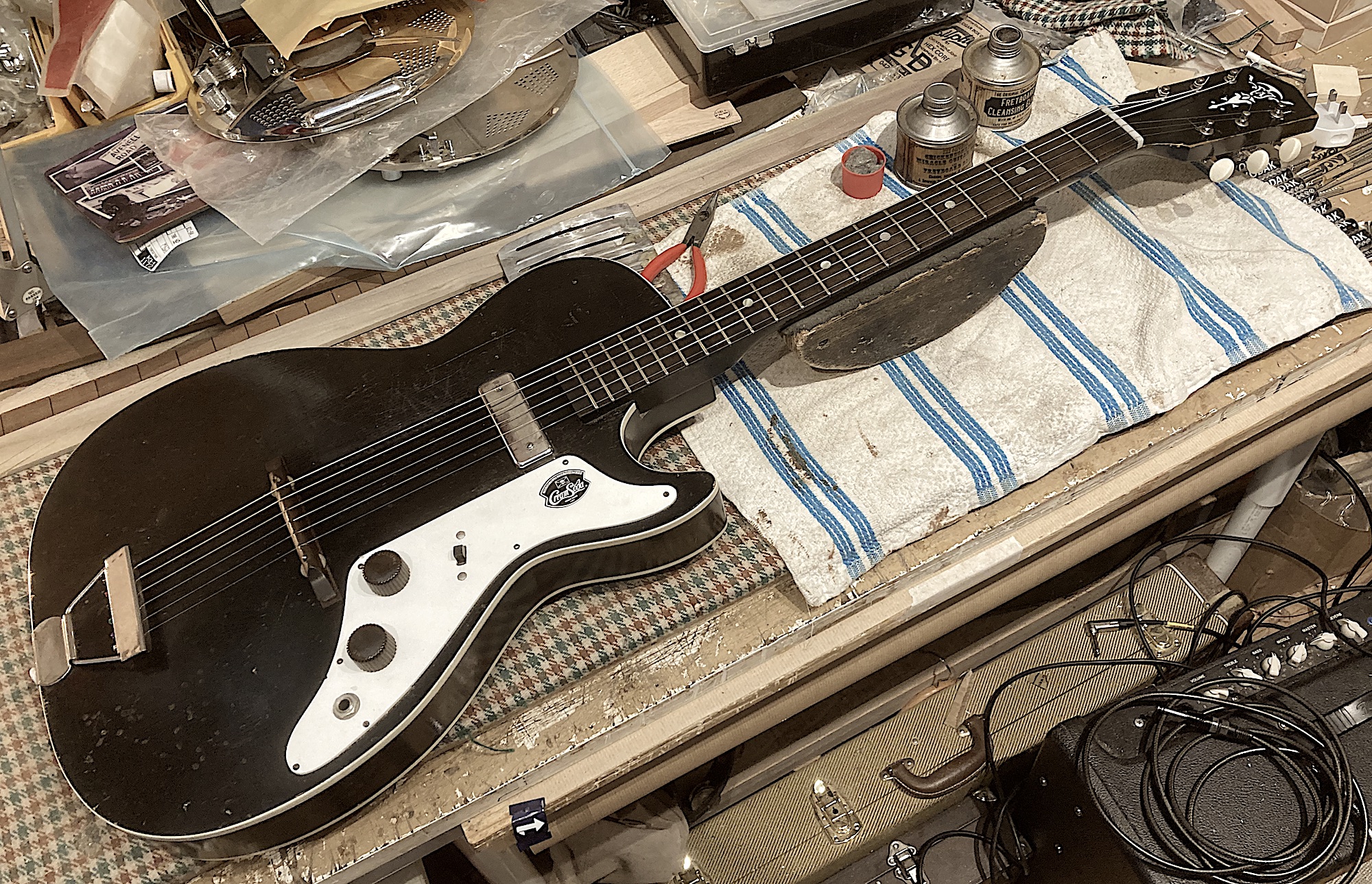 Vintage Harmony Holiday Guitar from Aldens Catalog