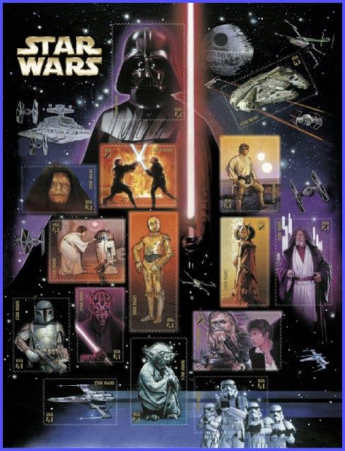 Star Wars 30th anniversary stamp release