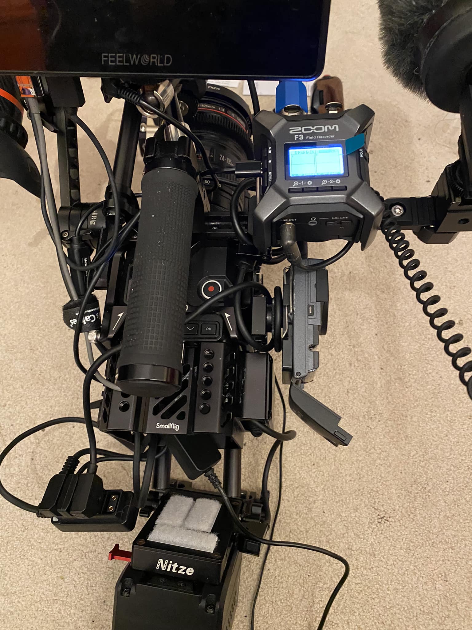 Audio related question. I want to run my audio from a lav mic into 