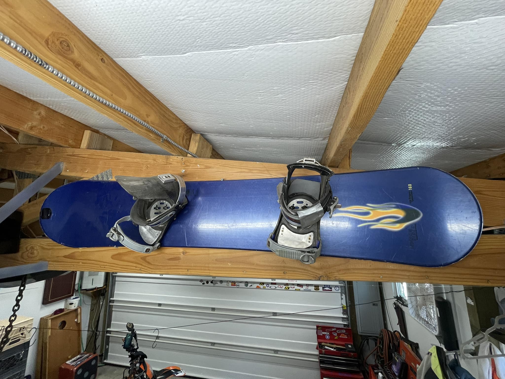 Lamar Blazer 151 Snowboard with Lamar Bindings!