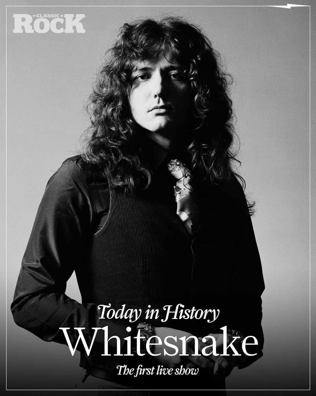 David Coverdale's first Whitesnake show in 1978