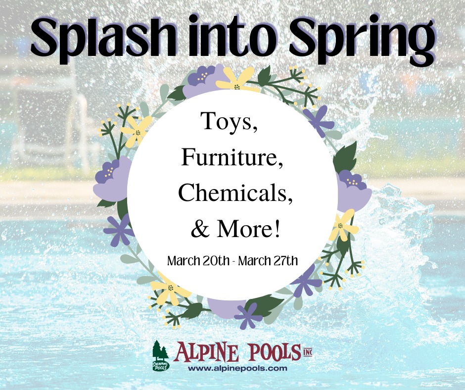Alpine Pools - Happy Monday AND First Day of Spring! Even... | Facebook