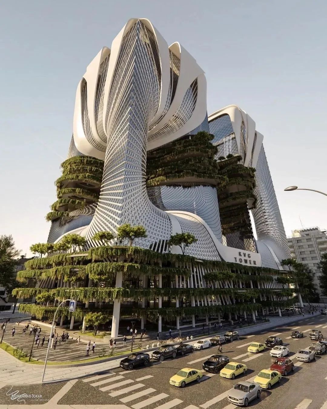 WeArchitects - The New Urban Mesopotamian Forest In this project, the ...