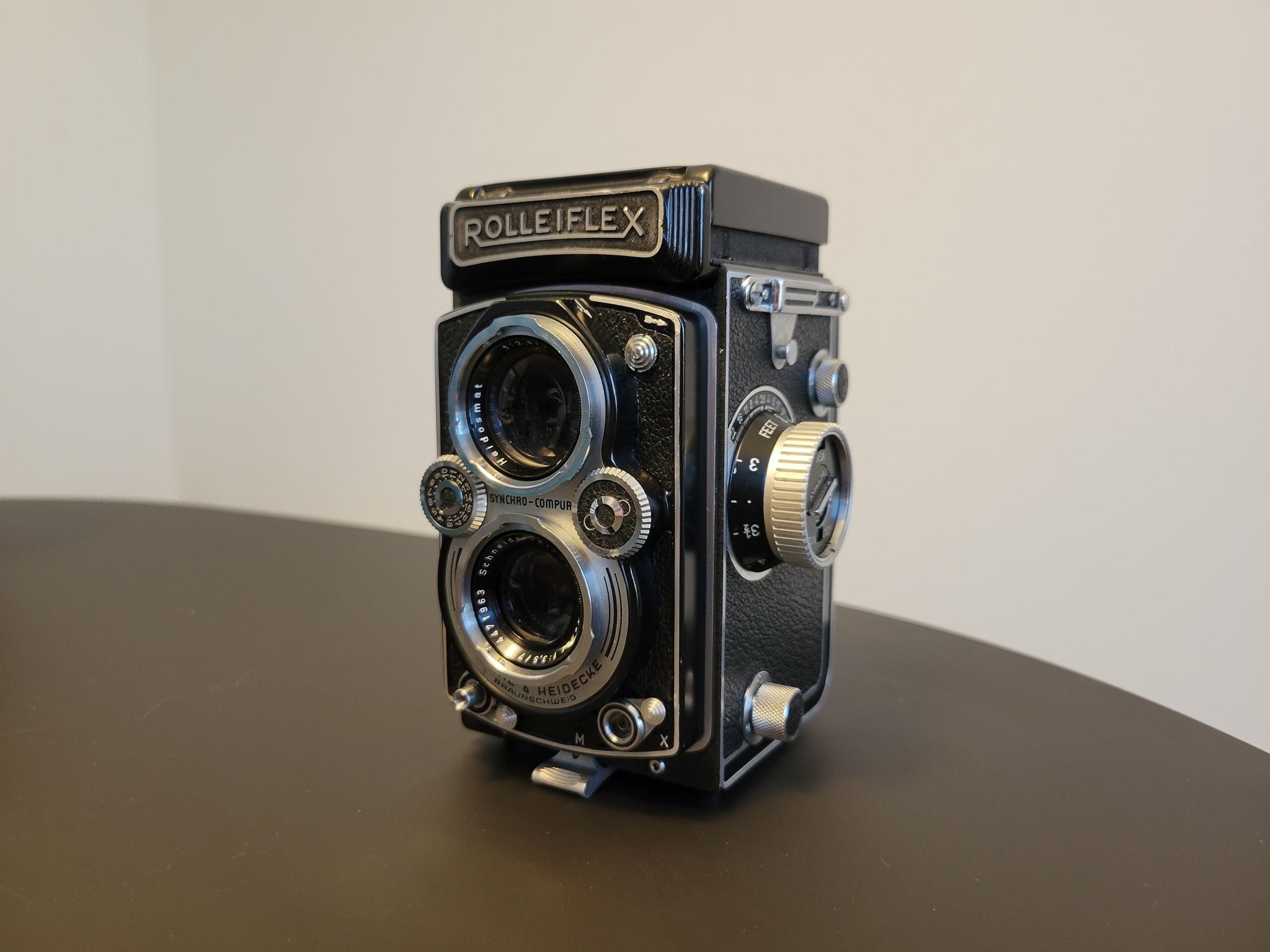 Rollei 3.5 MX-EVS shutter speed issue