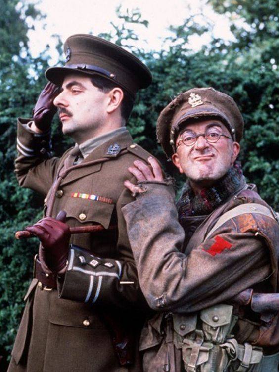 Rowan Atkinson as Edmund Blackadder... - Overthinking Queen | Facebook