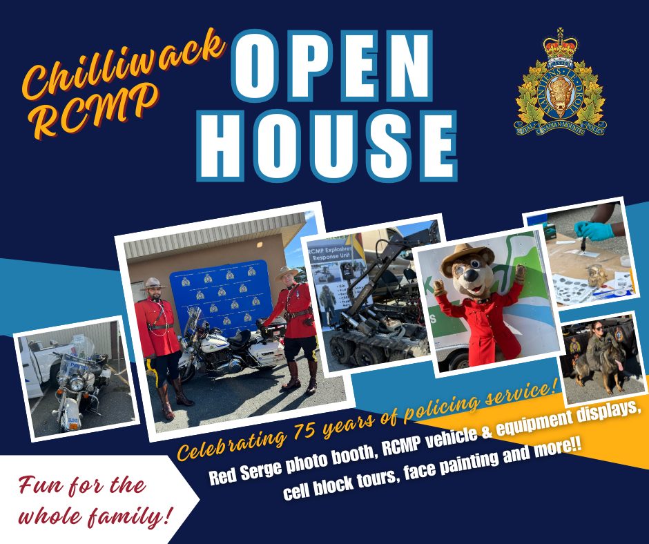 Chilliwack RCMP - 🎉Mark your calendars! Join us for the... | Facebook