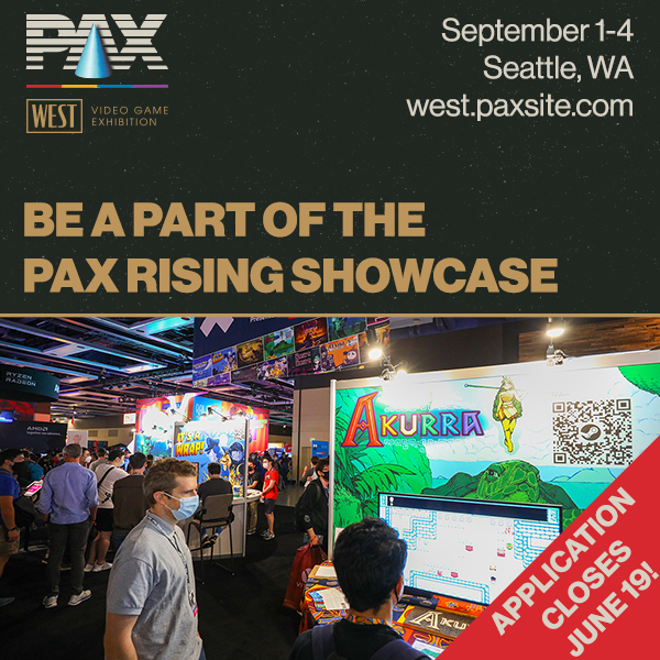 PAX - The PAX Rising Showcase is a curated collection of...