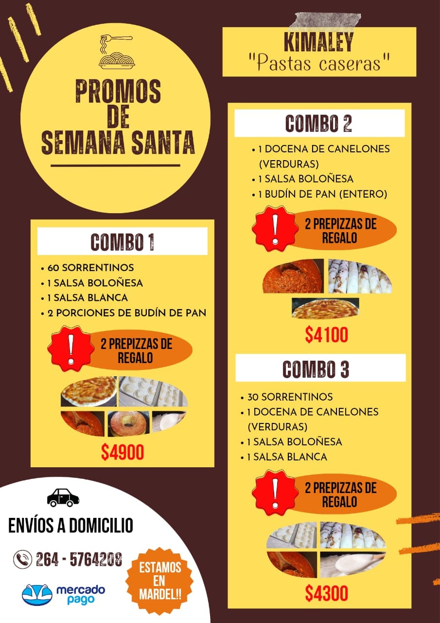 Kimaley Pastas Caseras | Mar del Plata
