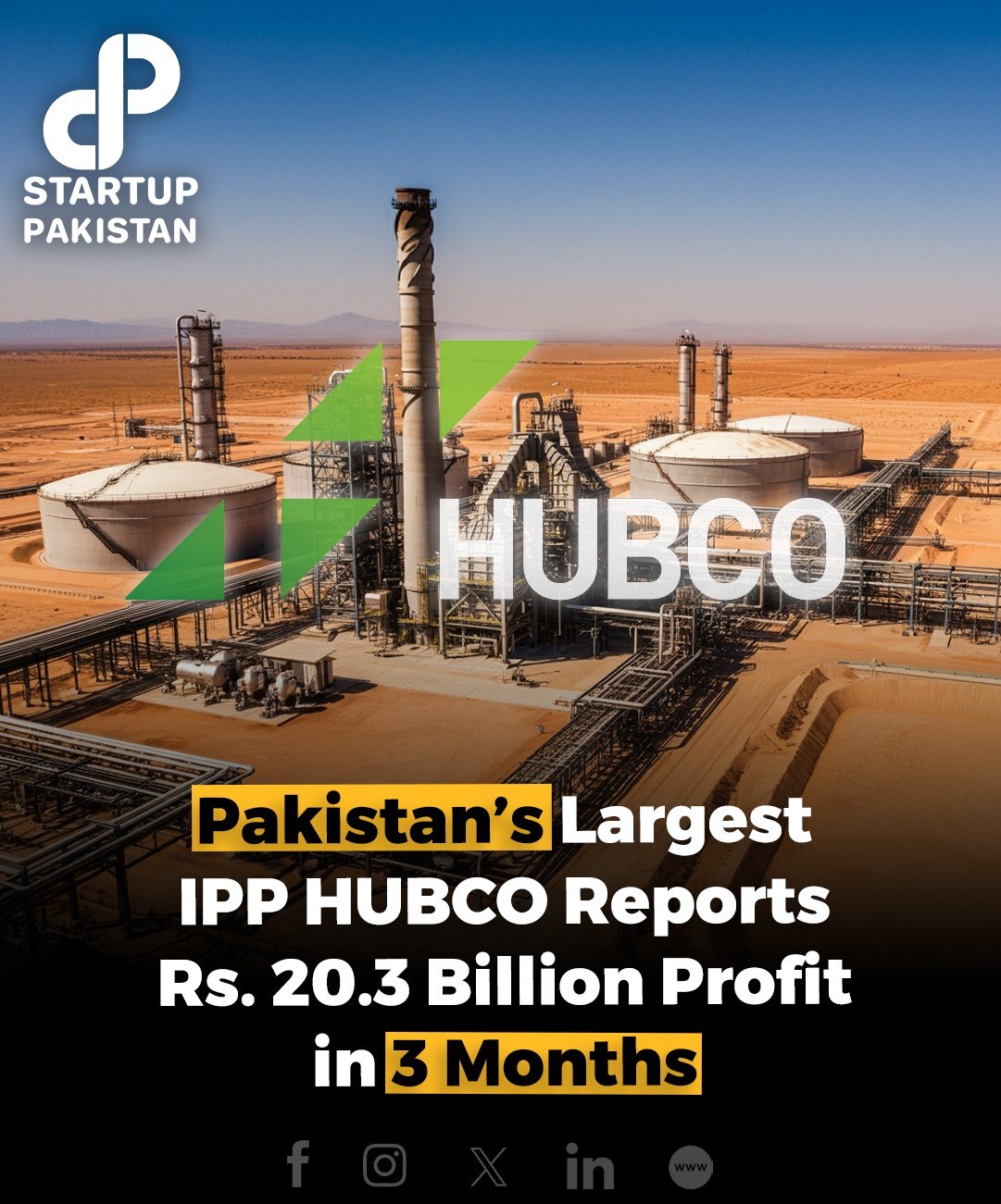 Startup - Hub Power Company Limited (HUBCO), Pakistan’s largest ...