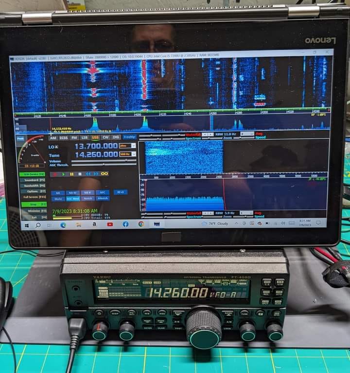 Touch screen upgrade for older rig