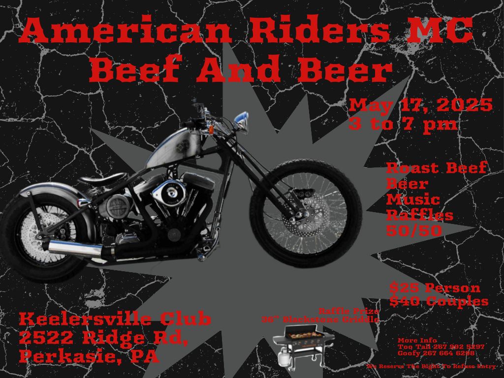 American Riders Beef and Beer