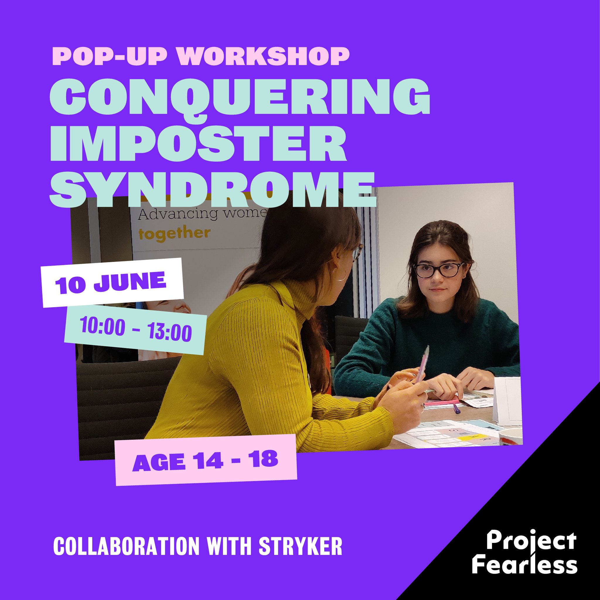 Free workshop! Conquering Imposter... - Project Fearless
