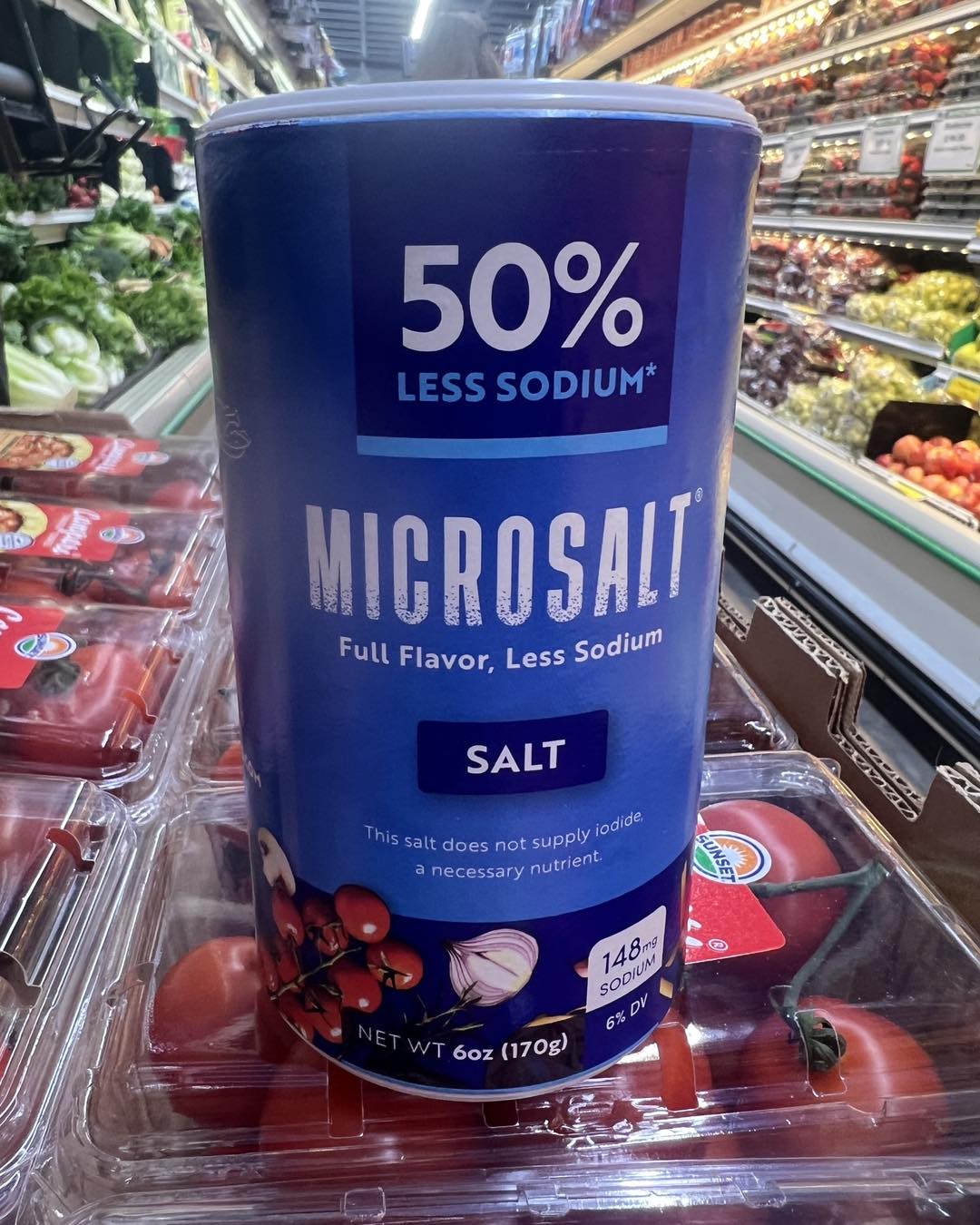 Met - Cut back on sodium, not on flavor! 🧂 MicroSalt has 50% less ...