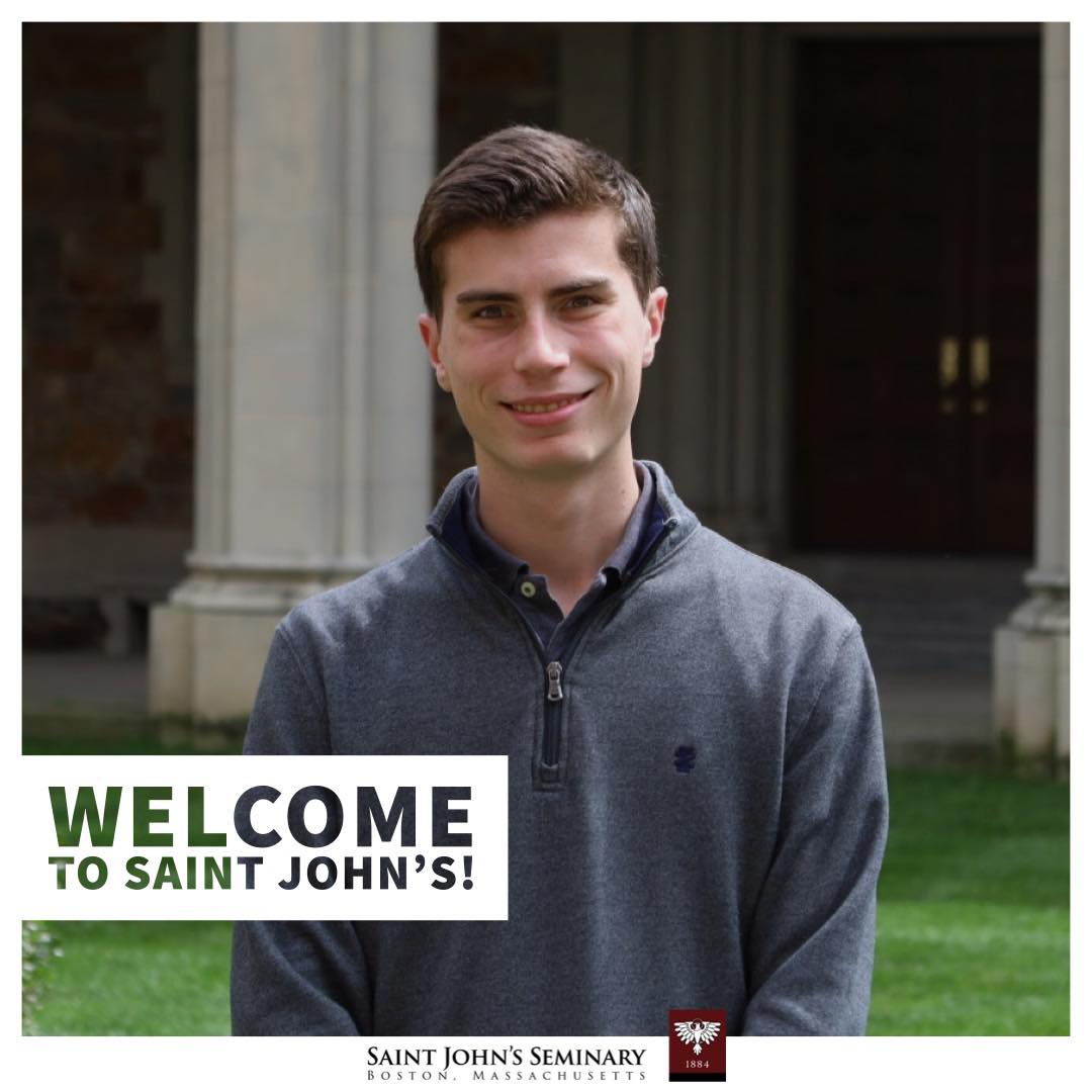 #WelcomeToSJS! Help us welcome Mr.... - Saint John's Seminary | Facebook