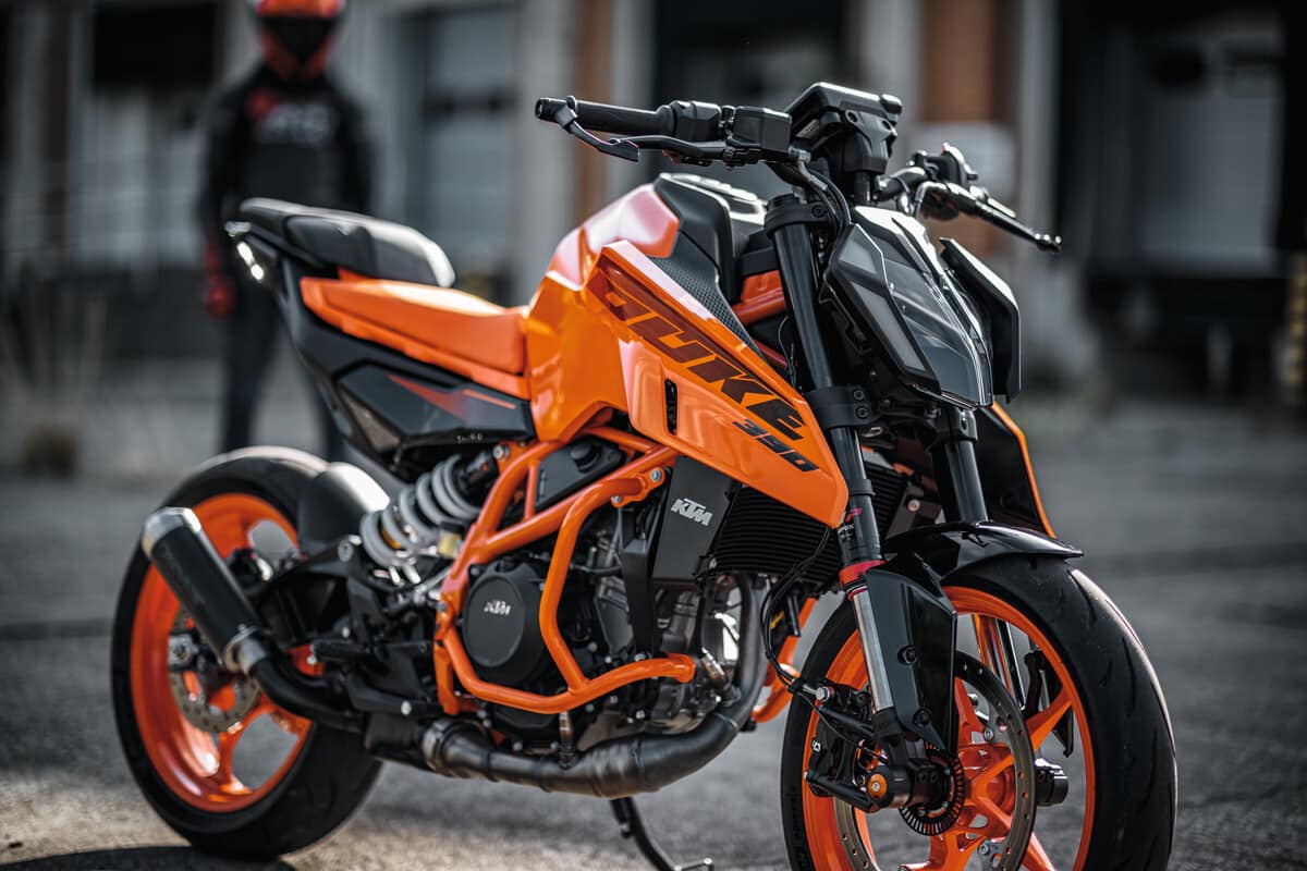 KTM campaigns on “a Duke naked motorcycle for everyone” with the 