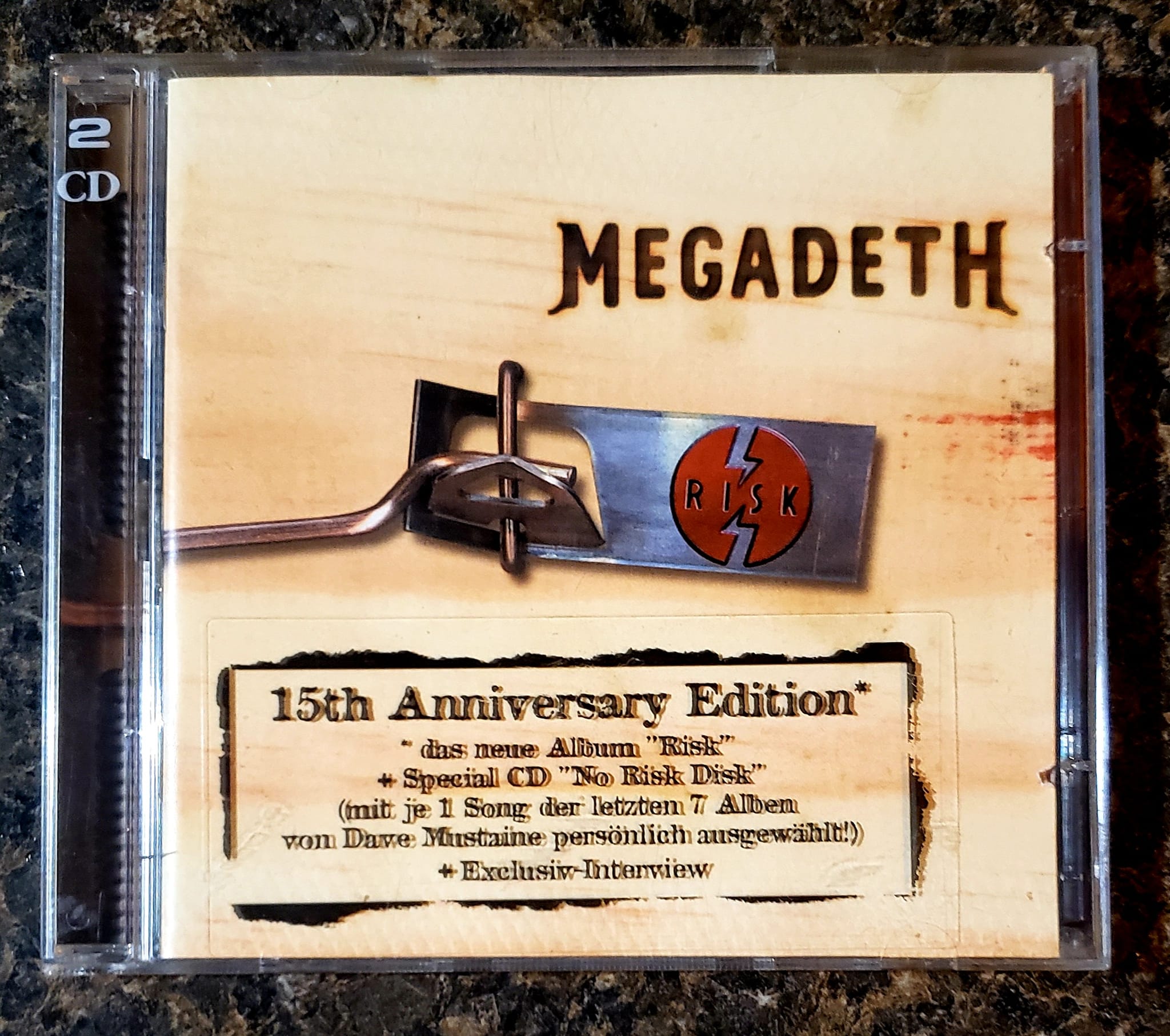 15th anniversary edition Risk 2CD set