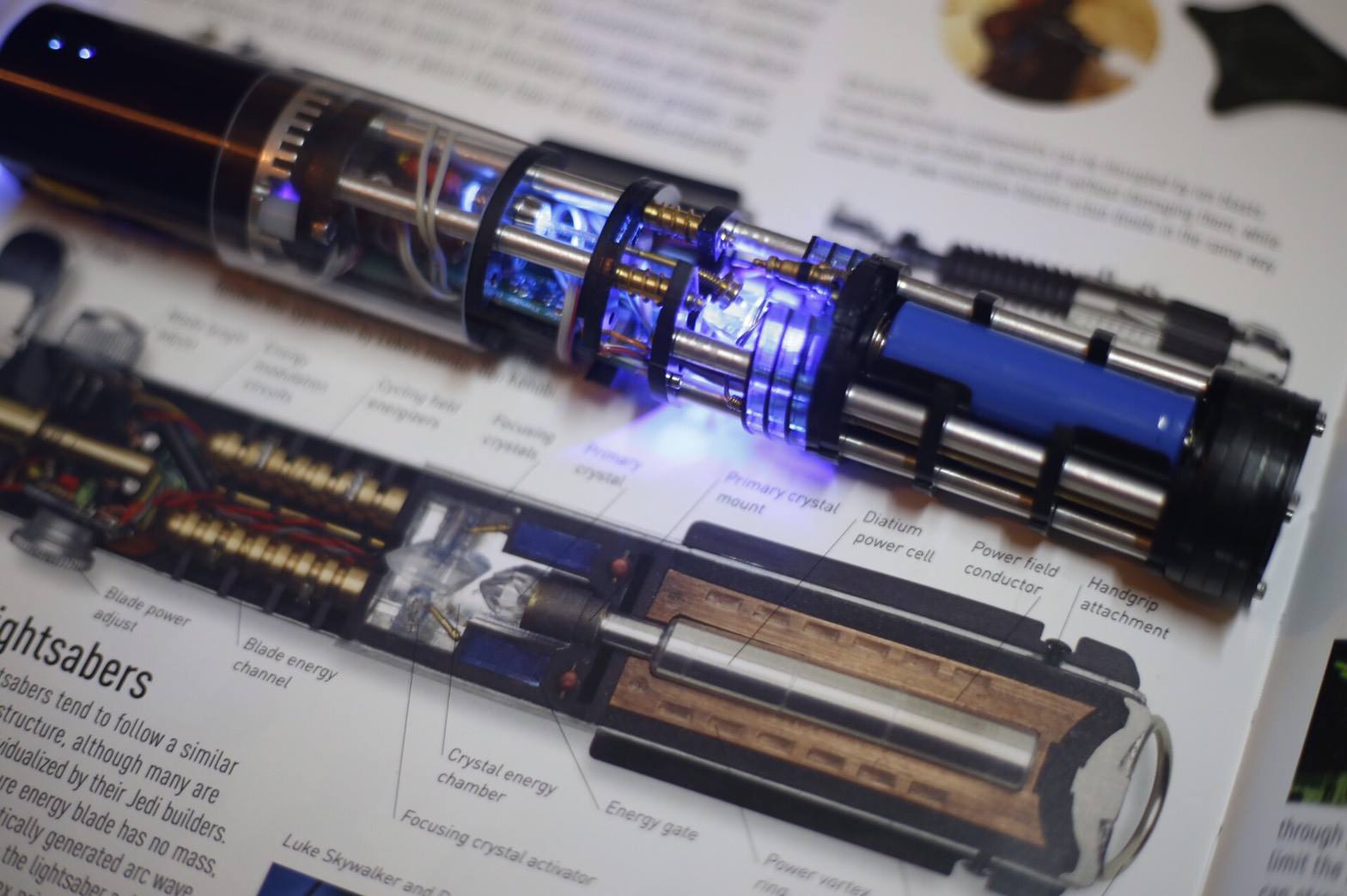 The Graflex crystal core saber... - LIGHTSABER Thailand | Facebook
