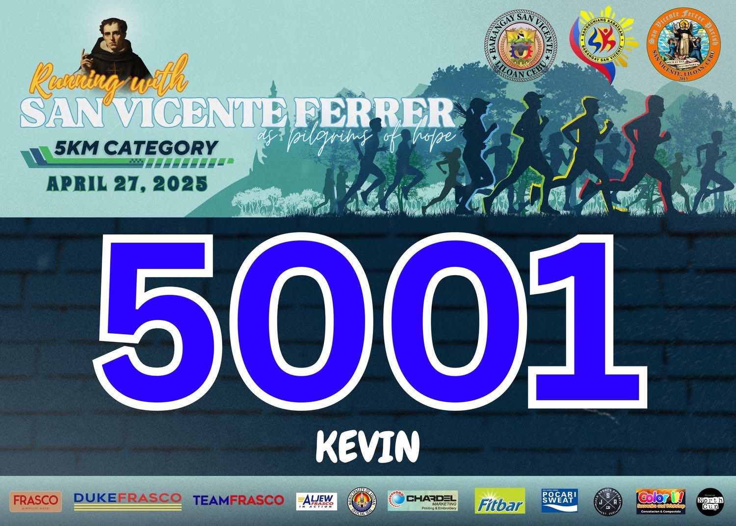 Dagan - 🏃🏽‍♂️ 𝐑𝐮𝐧𝐧𝐢𝐧𝐠 𝐰𝐢𝐭𝐡 𝐒𝐚𝐧 𝐕𝐢𝐜𝐞𝐧𝐭𝐞 𝐅𝐞𝐫𝐫𝐞𝐫 𝐚𝐬 𝐩𝐢𝐥𝐠𝐫𝐢𝐦𝐬 𝐨𝐟 𝐡𝐨𝐩𝐞 📆 ...
