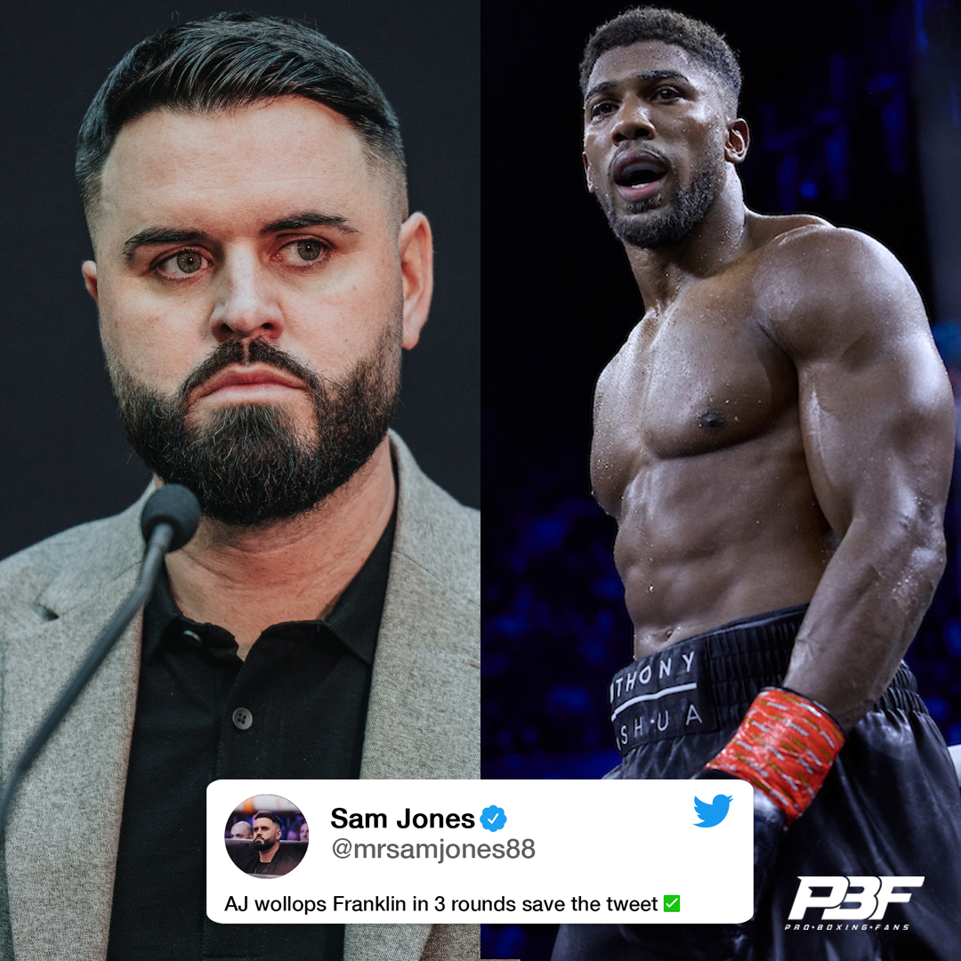 Pro - 👀 Sam Jones in no doubt over Anthony Joshua's return 💪 #Boxing # ...