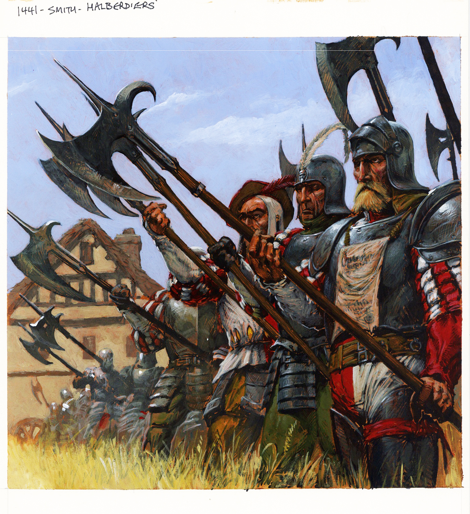A colour offering by Adrian Smith for our Oldhammer Art Auction