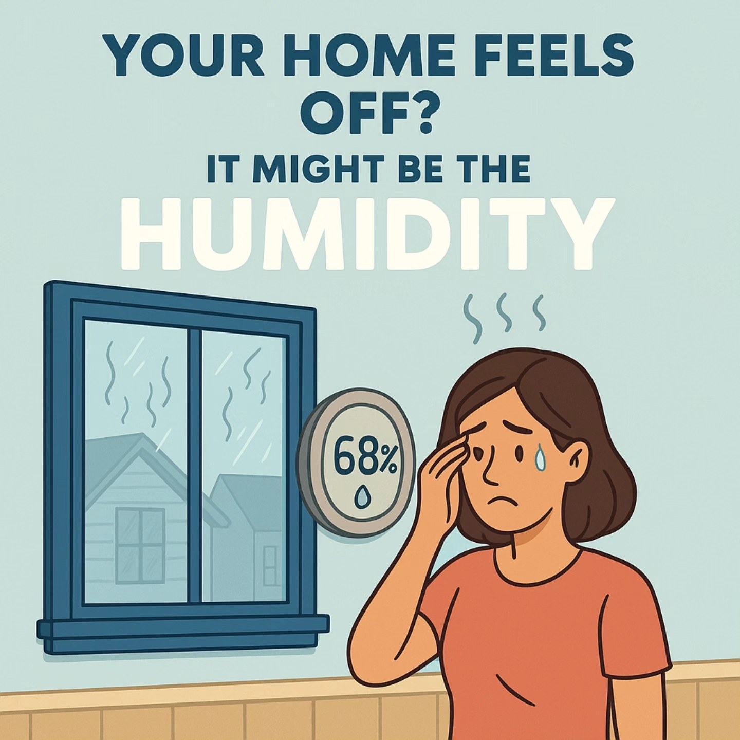 Horton - Too humid? Too dry? Both can cause problems in your home. 👉 ...