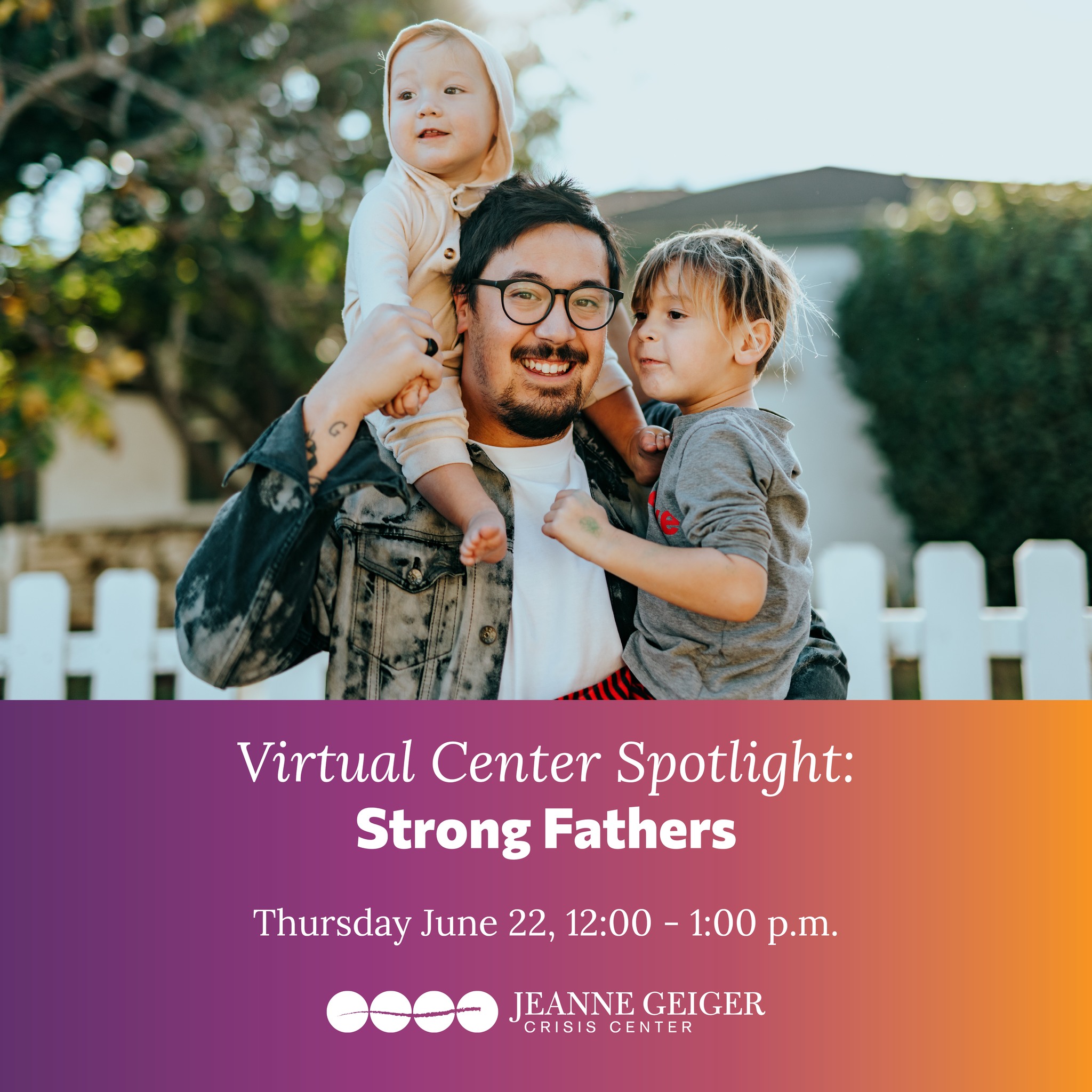 On June 22, hear from Evelyn... - Jeanne Geiger Crisis Center | Facebook