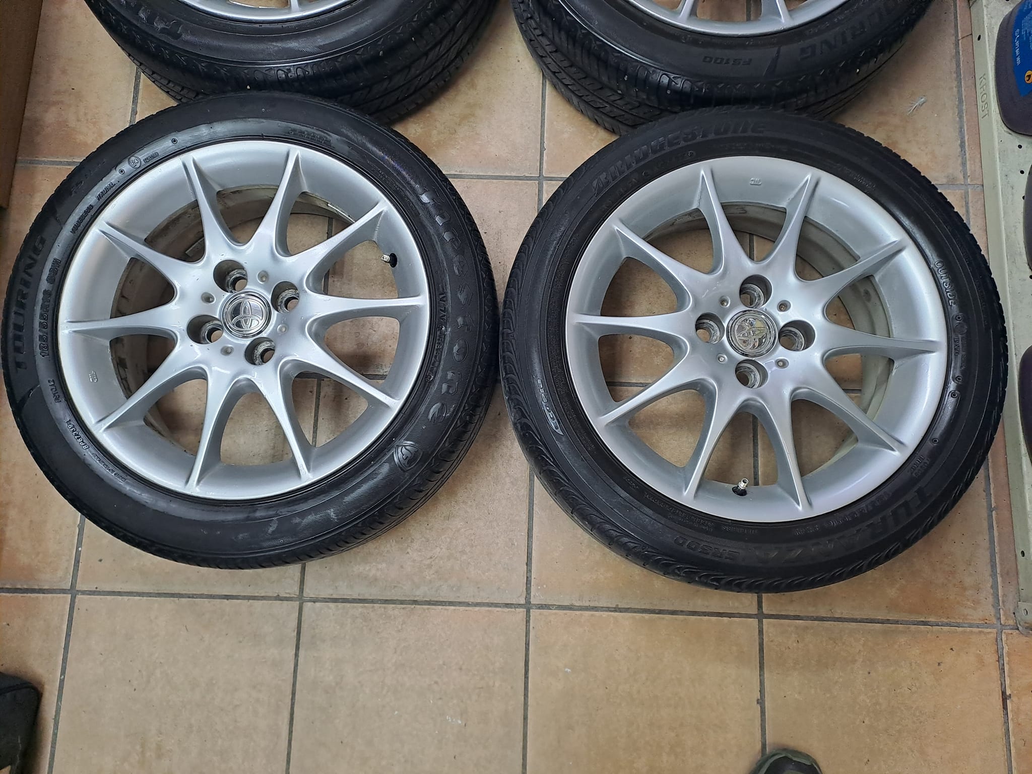 Toyota RunX Rsi Rims & Tyres... - Quarter Mile Motor Spares