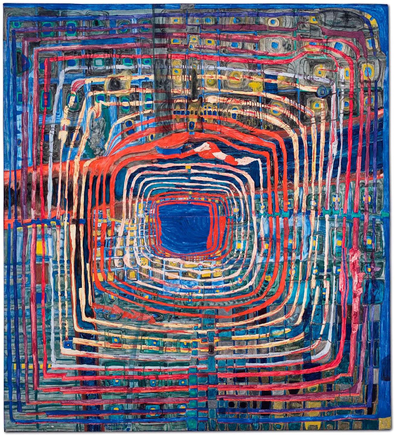 Friedensreich Hundertwasser (Austrian,15 December 1928 – 19