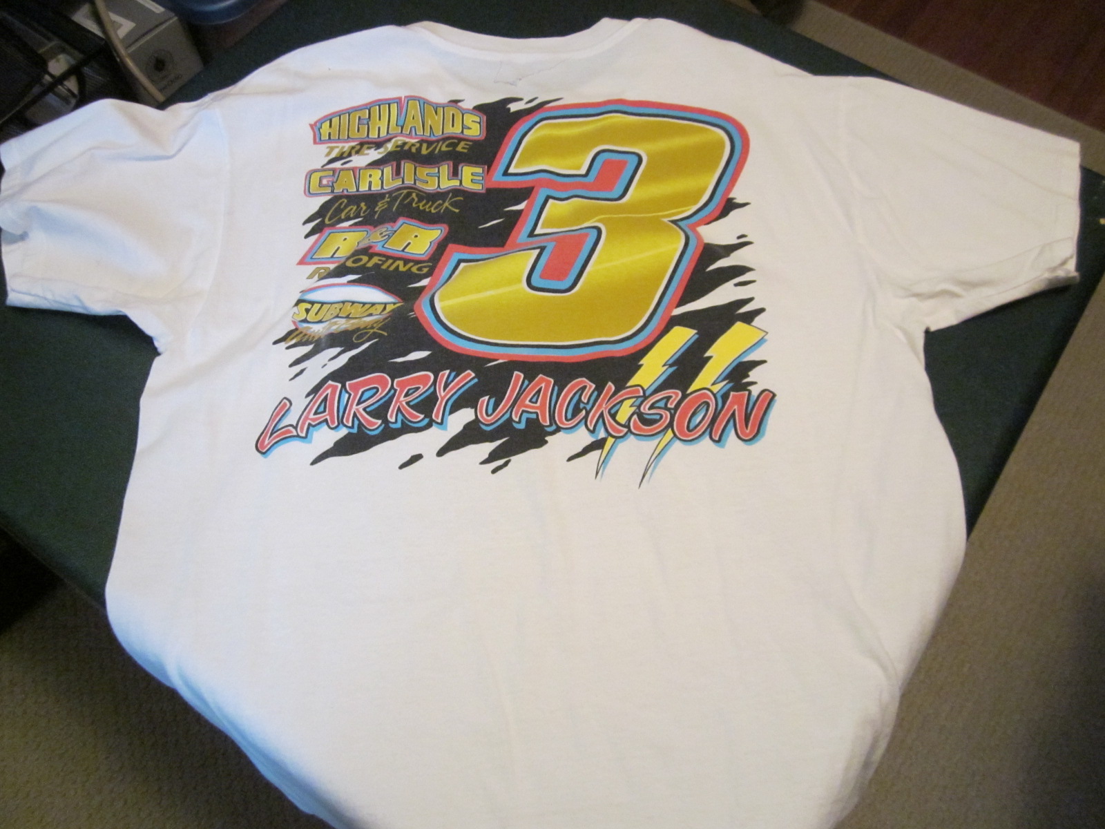 Vintage Bristol Motor Speedway Sharpie 500 tee from 2006. Front 