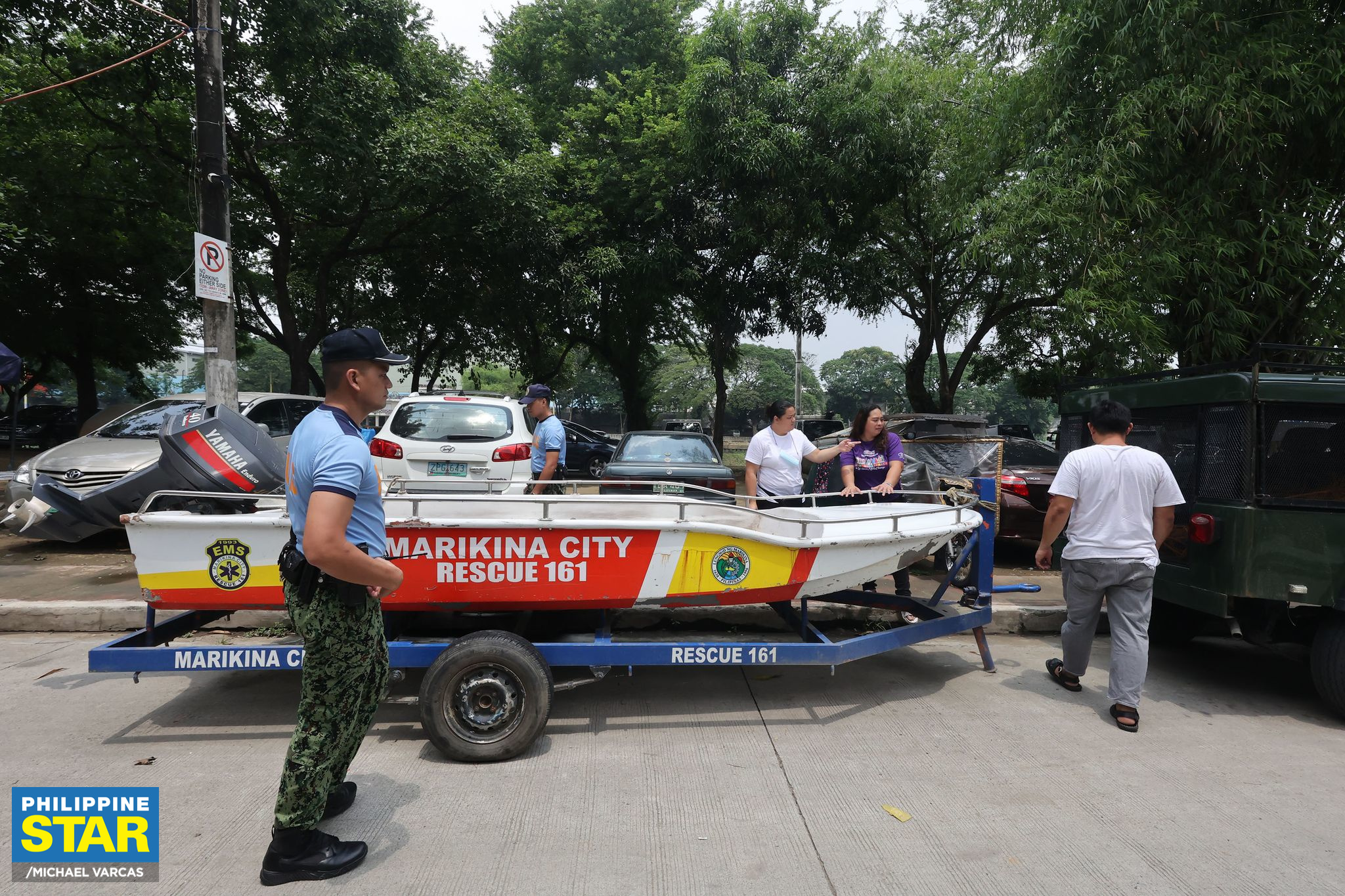 Philippine - Barangay officials and police officers of Marikina City ...