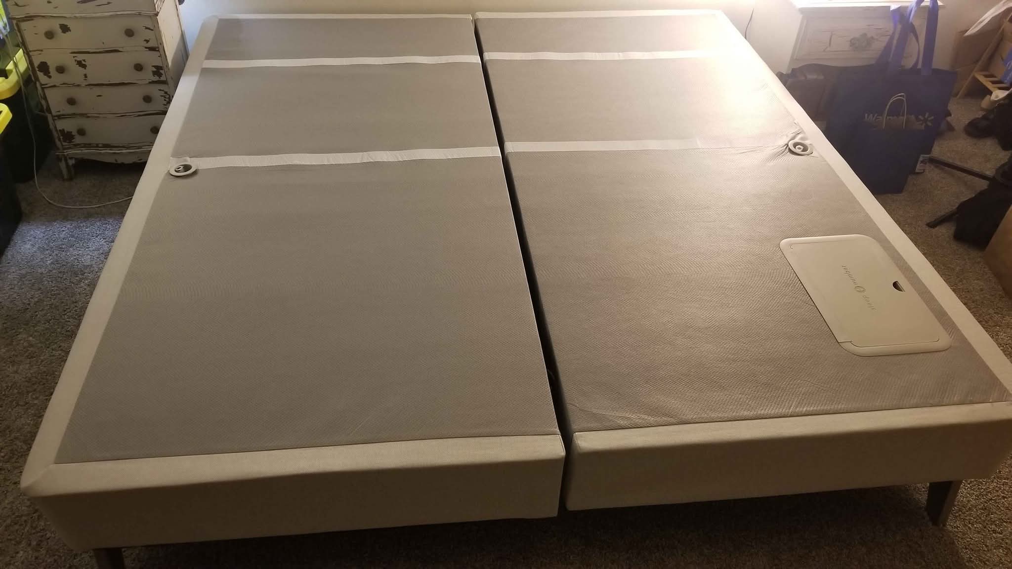 King size sleep number box spring and frame. - Mattress Foundations ...