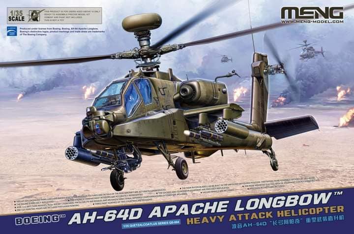 FINISHED, APACHE AH-64D LONGBOW 1/35 from TAKOM