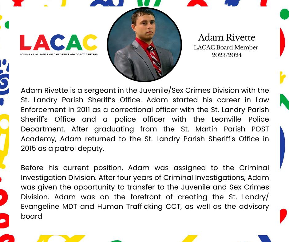 MEET... - Louisiana Alliance of Children's Advocacy Centers | Facebook