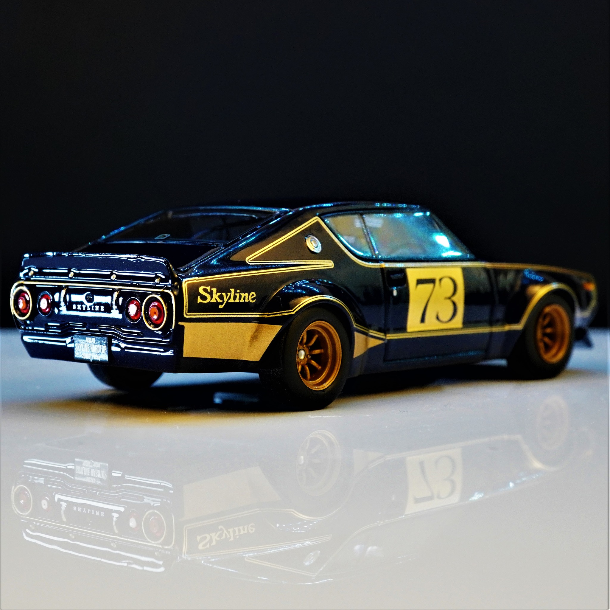 Nissan Skyline RS Super Silhouette 1/24 scale diecast by Ebbro