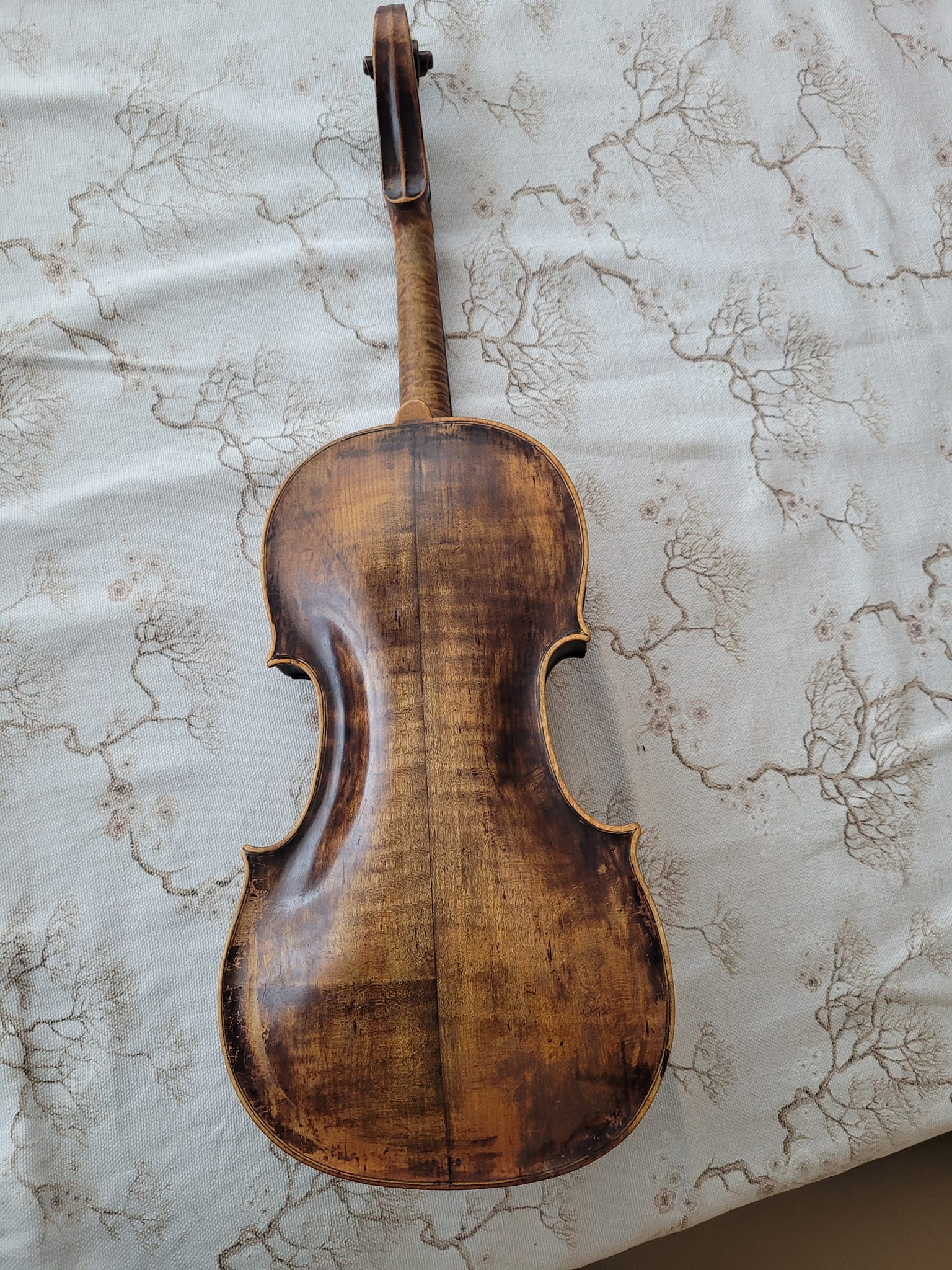 This violin was made in Austria in the eighteenth century, as