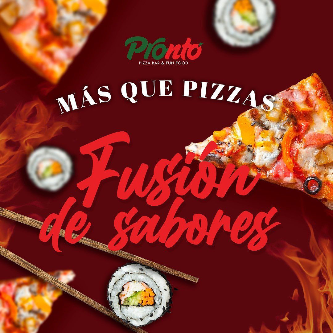 ¿Qué se te antoja para... - Pronto Pizza Bar & Fun Food