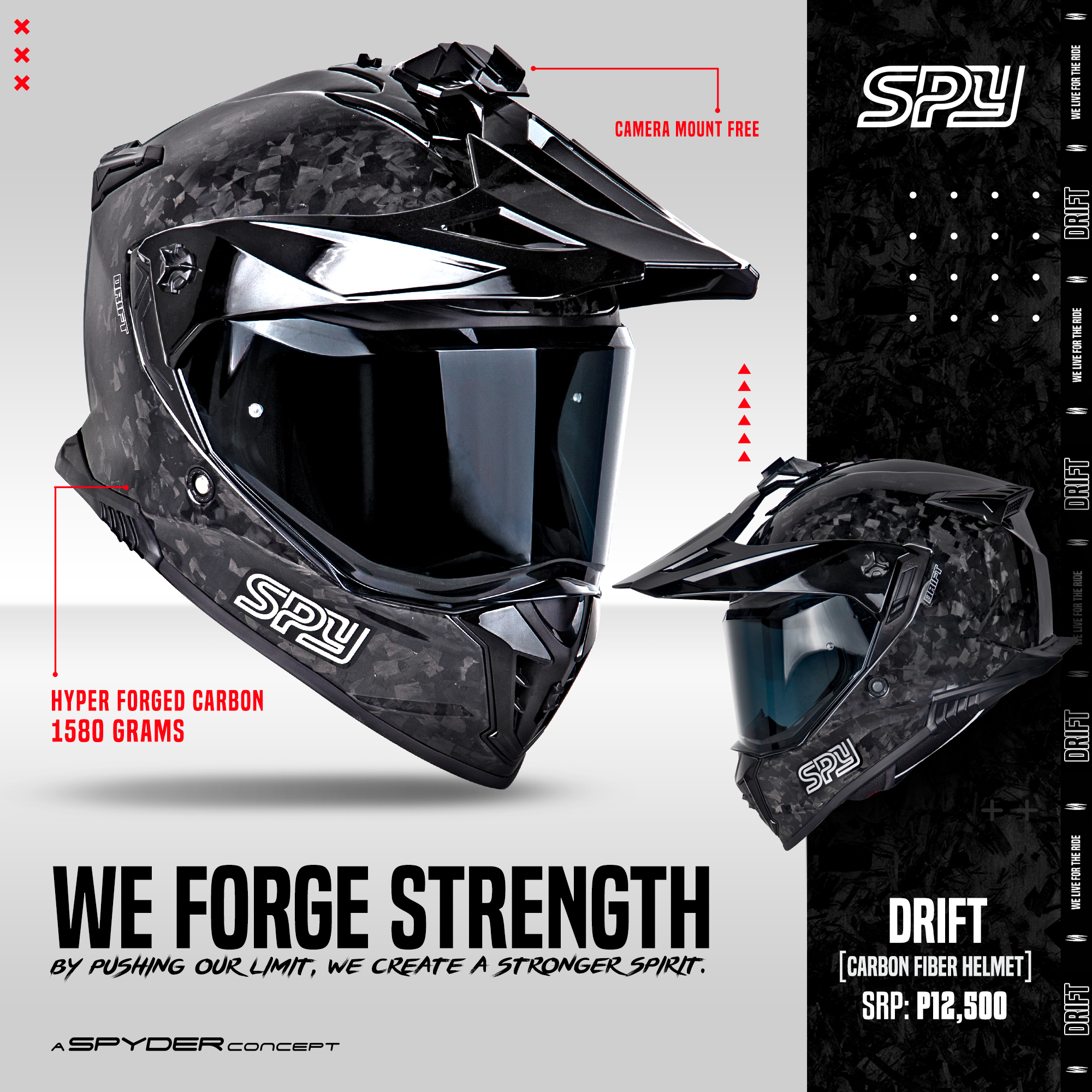 drift stealth 2 motorcycle helmet D4 Carbon Black  Troy Lee Designs EU 5SF Gray/Black color Drift Stealth 2 Camera Offers
