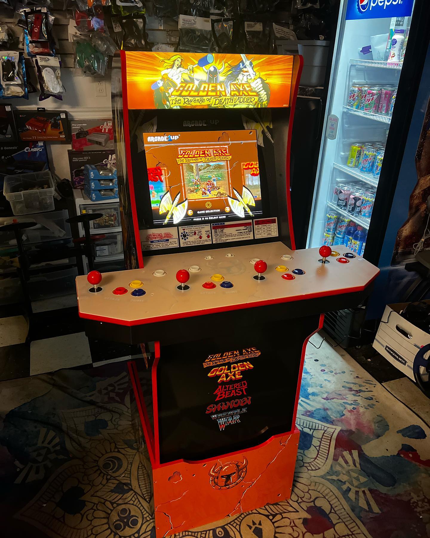 What is the gal dump for Golden Axe bootleg PCB?