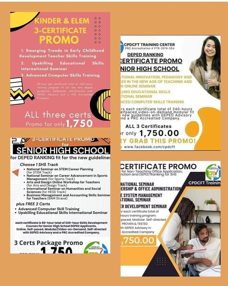 For... - DEPED Ranking,renewal,& Promotion with CPD units | Facebook