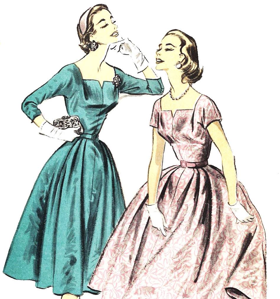Vintage patterns stroll at oldpatterns.com #vintagefashon # ...
