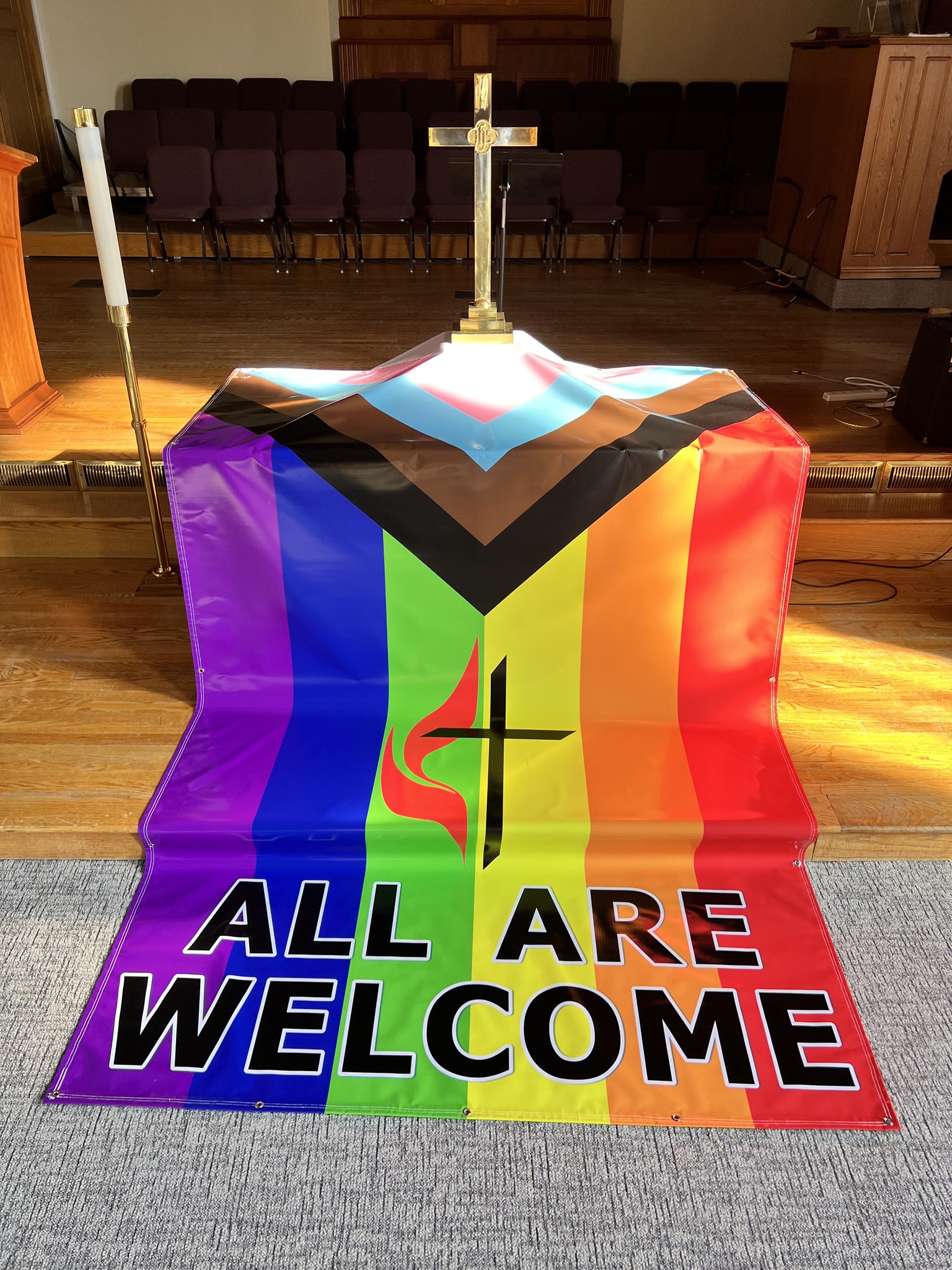 Our new banner says it... - Bethesda United Methodist Church