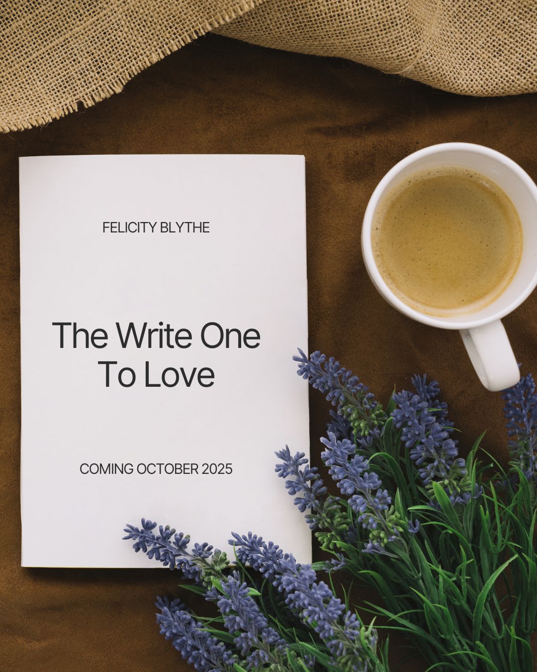Felicity Blythe - Coming soon on October 2025 ️ ️ To... | Facebook