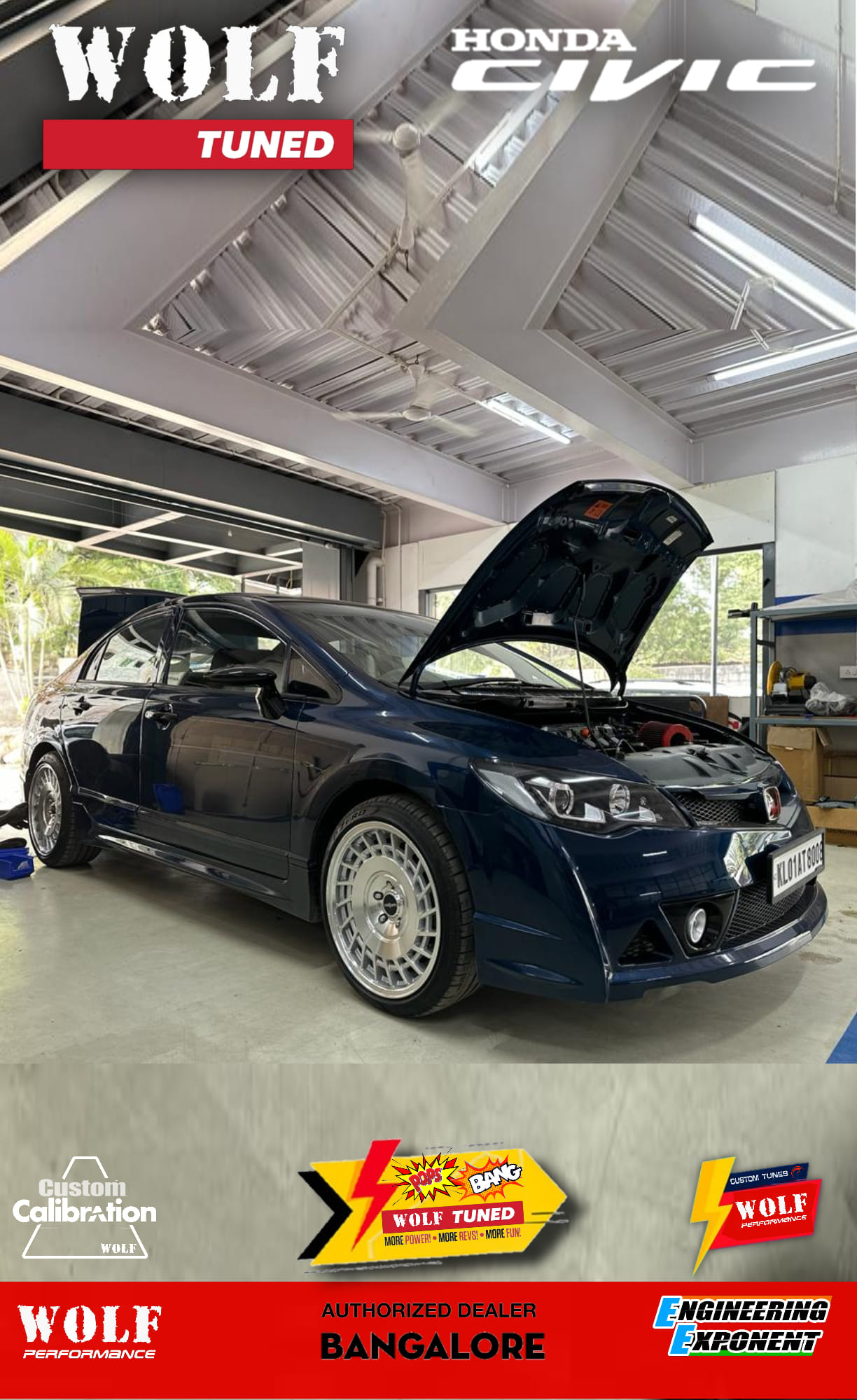 Wolf - Honda Civic - Wolf Remap @ Wolf Performance @ Engineering ...