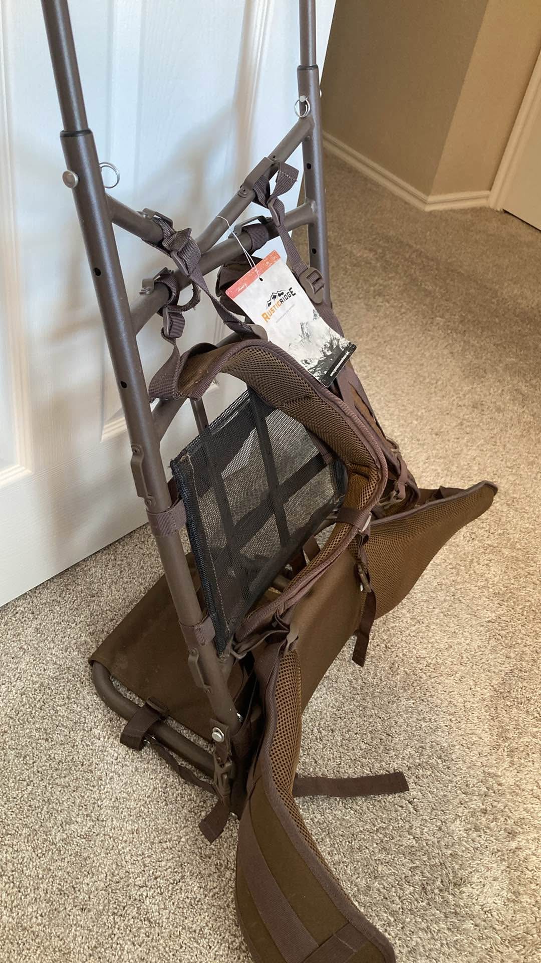 Rustic Ridge Switchback Frame Pack Brown- Hunting, Outdoor, Camping ...