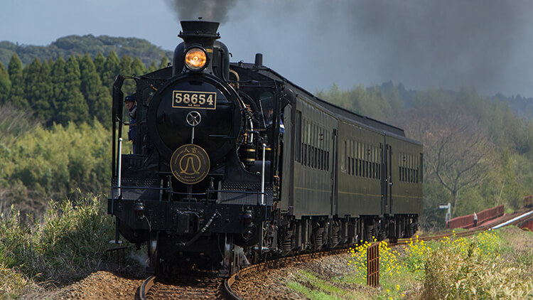 Goodbye, over 100 years old ste locomotive 58654 that has been